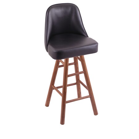 Holland Bar Stool Co Grizzly Bar Stool, Oak, Dark Cherry Finish Griz24OSMed